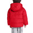 thumbnail image 5 of Xdegoge Quilted Jacket for Girls Boys Unisex Fleece Lined Jackets Button Down Padded Coat Fashion Fall Winter Puffer Warm Outerwear with Pockets Size 2-12, 5 of 9