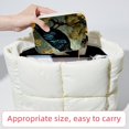 thumbnail image 6 of Crow Velvet Portable Jewelry Box with Removable Compartment - Ideal Bracelet Holder and Necklace Organizer - Gift, 6 of 7