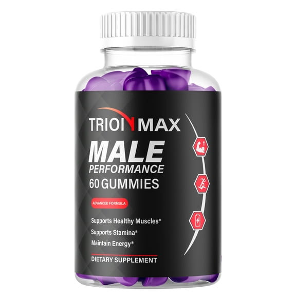 Trion Max Gummies Advanced Formula All Natural Vitamin Supplement TrionMax 60 Gummies