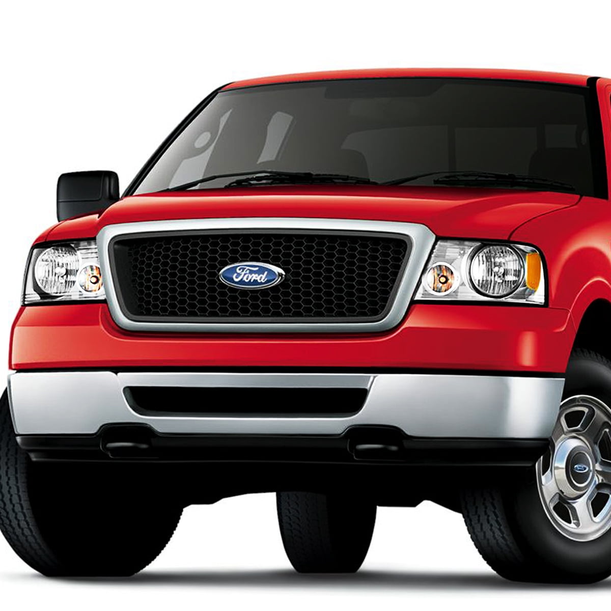 DNA Motoring For 04-08 Ford F150 06-08 Mark LT Chrome Clear Corner Headlight Lamps Pair
