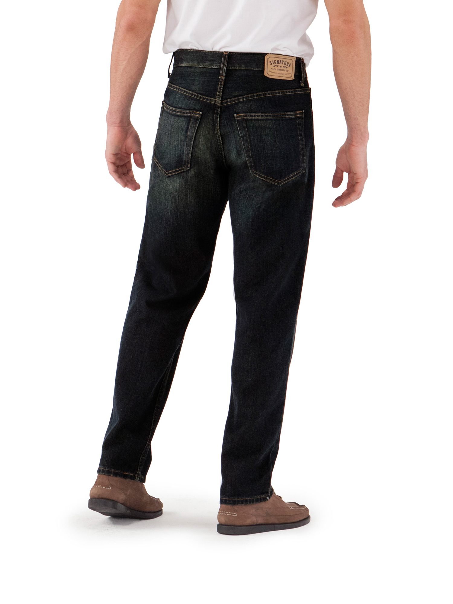 Men's Relaxed Fit Jeans - image 3 of 4