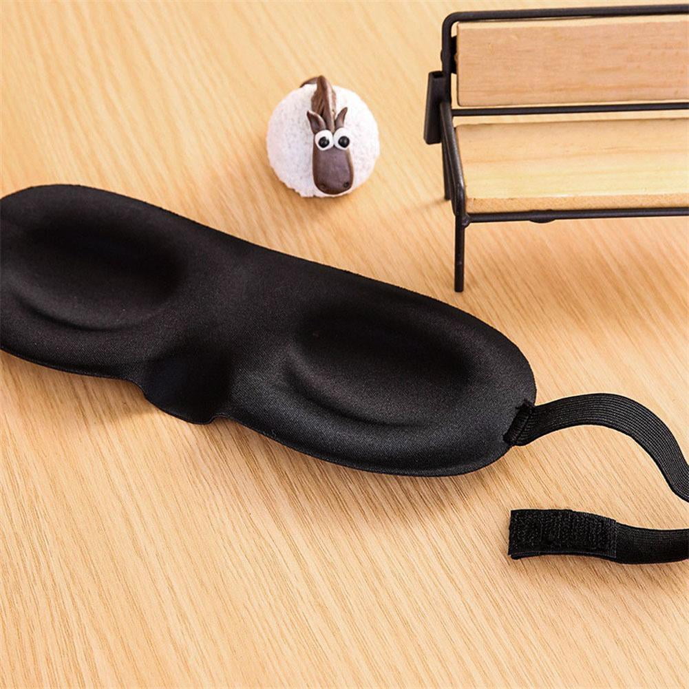 Unisex 3d Sleep Mask, Lightweight & Comfortable Soft Travel Eye Mask Sleeping Blindfold Z0Z8