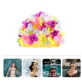 thumbnail image 6 of Flower Swim Cap, Swim Caps for Women, Floral Petal Design Retro Swim Cap, Comfortable Bathing Cap, Petal Shower Caps, Swimming Hats for Long, Short Hair, Decorative Swim Cap, 7.86X7.07inch, 6 of 7