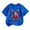 Blue, variant on ZHOGXU Unique Boys Baseball Graphic Shirt Short Sleeve O Neck Tee Tops For Kids Summer Relaxed Fit,Sport Active,White,12-13 Years