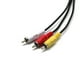 thumbnail image 5 of Cable USB macho a 3 RCA macho Adaptador de sonido Video Transmisión de Señal para TV DVD 1080p Magideal Cable USB macho a 3 RCA macho, 5 of 6