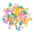 thumbnail image 5 of sunsanly 20Pcs Mini Duck Glow-in-the-dark Resin Duck Ornaments Adorable Duck Sculptures for Garden Home Party Decoration, 5 of 8