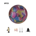 thumbnail image 4 of Yuarrent Balón de fútbol de moda del modelo de la PU para el entrenamiento y el fútbol luminoso del entrenamiento del fútbol de los partidos Ropa Deportiva, Zapatos, 4 of 6