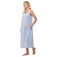thumbnail image 5 of Aria Women's Lightweight Cotton Woven 50" Ballet Nightgown, Sizes XS-5X, 5 of 7