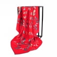 thumbnail image 4 of 35"x35" Large Square Printed Silk Charmeuse Scarf, 4 of 10