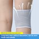 thumbnail image 5 of Methold rodillera protector de articulaciones profesional banda fija flexible ajustable correr montañismo fitness negro / pie izquierdo / l Cables de audio/vídeo Blanco/Pie derecho/XL, 5 of 6
