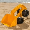 thumbnail image 2 of Hape: Monster Digger - Construction Vehicle, Beach & Sand Toy, Use As a Shovel Or A Car, Indoor & Outdoor, Roll & Dig, Kids & Toddler Age 18mo+, 2 of 5
