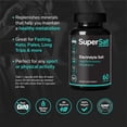thumbnail image 4 of Keto Electrolyte Supplement, Salt Replacement Tablets for Rapid Oral Rehydration & Post Workout Recovery, Magnesium, Zinc, Sodium, Copper | 60 Capsules | Stop Leg Cramps and Restore Energy, 4 of 5