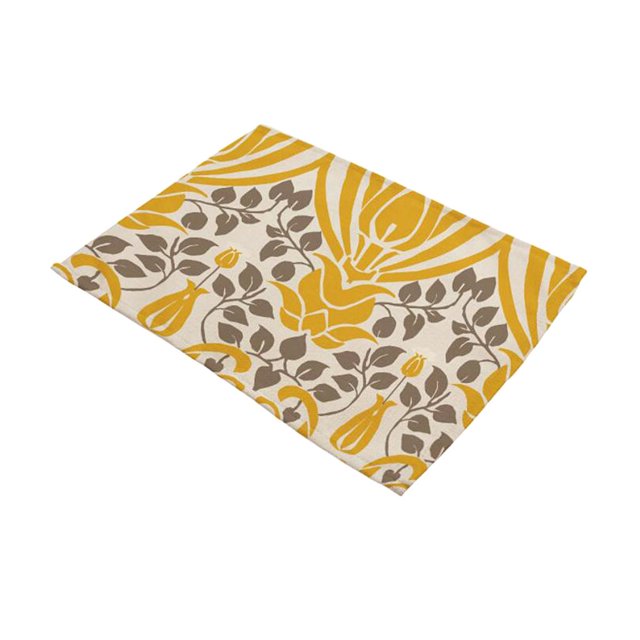 Placemats Geométricos De Lino Del Para La Mancha A Prueba De Calor Resistente Al Calor De La De De Comedor Patrón 9 Baoblaze Tapetes de mesa