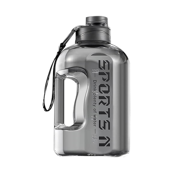HJQEQVD 2.7L Insulated Plastic Water Bottle - Leak-Proof Thermo Mug for Hiking, Biking & Outdoor Sports | BPA-Free Water Bottle