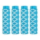 thumbnail image 1 of Uxcell 4 Paquete de Patines de Bicicleta de Aleación de Aluminio Antideslizantes Ajuste de 3/8 pulgadas con Círculo Azul Claro, 1 of 7