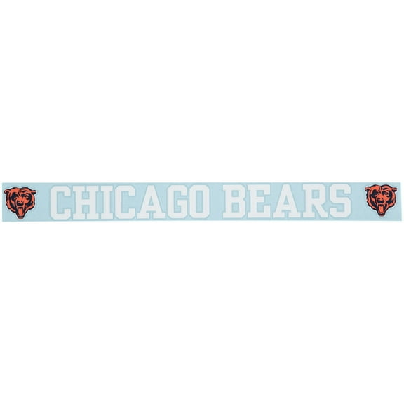 Chicago Bears 2'' x 19'' Letters Die-Cut Decal