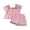 Pink, variant on ZACPNCV Infant Baby Girl Summer Outfits Cute Ruffle Short Sleeve T Shirt Top Waist Shorts Shorts Set 2 Piece Toddler Boho Clothes Yellow 4-5 Years