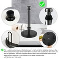 thumbnail image 2 of Paper Towel Holder Countertop, Paper Towel Stand with Ratchet System for Kitchen Bathroom Black, 2 of 6