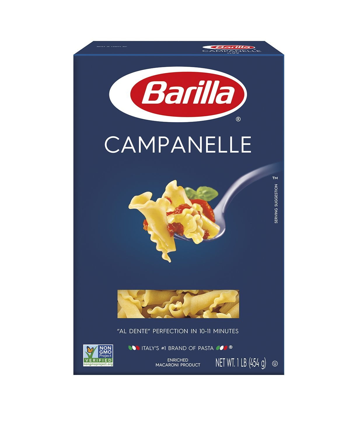 Barilla Pasta, Campanelle, 16 Ounce (Pack of 12)