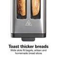 thumbnail image 3 of Hamilton Beach 2 Slice Toaster with Wide Slots, Bagel Function, Toast Boost, Stainless Steel, 3 of 13