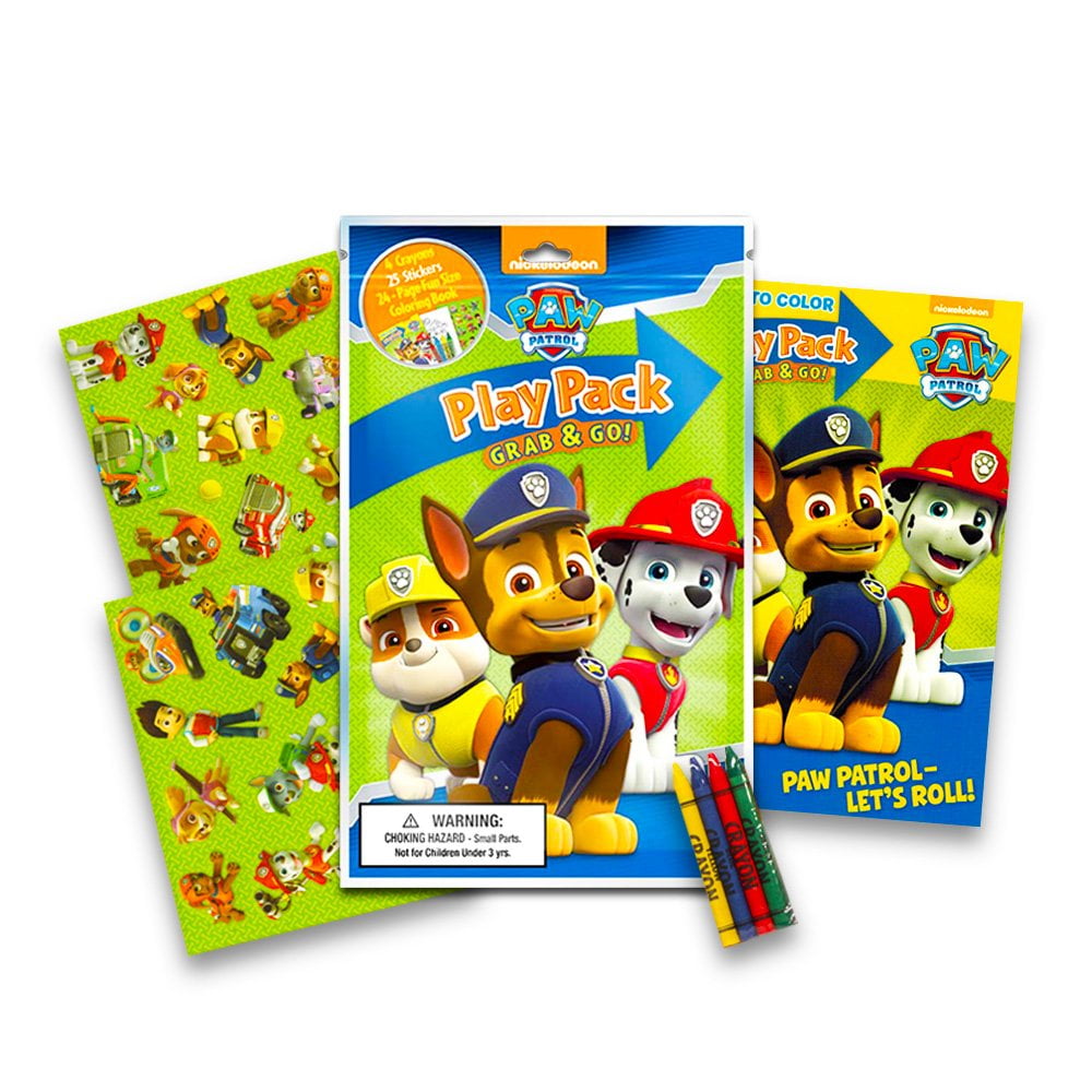 Bendon Paw Patrol Movie Grab and Go Play Pack Birthday Party Favors 12ct