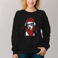 thumbnail image 5 of Women's  Crew Neck Pullover Cozy Clothes Autumn Winter-Cool Dog Print, 5 of 16