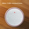 thumbnail image 4 of Smart Home Thermostat LED Backlit Display Energy Efficient Programmable Celsius Fahrenheit 5+1+1 Preset Schedule Slim Design ±1 degrees Celsius  Accuracy Power Outage Safety, 4 of 7