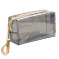 thumbnail image 1 of Bolsa de cosméticos transparente con cremallera, bolsa de artículos de tocador de gran capacidad para mujeres y niñas, 1 of 5