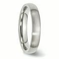 thumbnail image 4 of Bague en Acier Inoxydable 4mm Bande Brossée 9 Tailles, 4 of 6