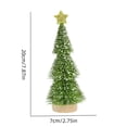 thumbnail image 5 of Sylvtty Mini Christmas Tree Decoration Small Desktop Ornament Reusable Holiday Essential Festive Party Atmosphere Enhancer, 5 of 7