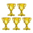 thumbnail image 1 of 5 Pcs Trophy Aluminum Film Balloon Ornament Graduation Party Balloons Universal, 1 of 5