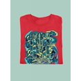 thumbnail image 3 of Pipeline Geometric Graphic Top - T-shirt Men's, 3 of 4