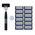 thumbnail image 2 of Innens Men's Razor 7-Blade Manual Razor Handle, 2 of 9