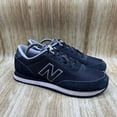 thumbnail image 1 of New Balance 501 Men's Size 10 Black White Sneakers Shoes Casual Low Top MZ501CRB, 1 of 5