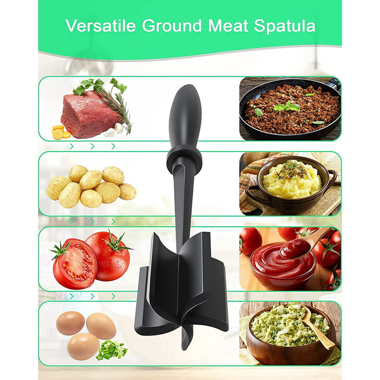 Meat Chopper, Heat Resistant Meat Masher for Hamburger Meat