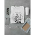 thumbnail image 3 of Sketch Of A Genius T-Shirt Men -Image by Shutterstock, Male Large, 3 of 4
