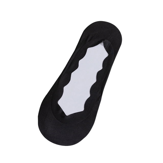 Clearance!Uooqdmx No Show Socks Womens, Low Cut Socks Women, No Slip Socks Women, Spring Summer Breathable Socks Women, Ruffle Socks Woman, Black One Size
