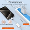 thumbnail image 2 of Cable adaptador Lightning a tipo C compatible con Apple 15, convertidor Lightning para iPad de carga rápida de 60 W, 2 of 5