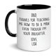thumbnail image 5 of Personalized Coffee Mug Funny Daughter To Gift 11oz Black White Ceramic Cup, 5 of 6