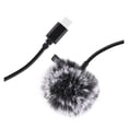 thumbnail image 1 of Microphone Clip-on 1.5m Collier Attache Téléphone Mobile Micro Lavalier pour ios Android Cellulaire Ordinateur Portable interface Type-C, 1 of 5