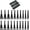 20PCS 65mm, variant on Magnetic Nut Driver Set, 20-Piece Metric & SAE 1/4" Hex Shank, Drill Socket Set, Impact Driver Bit Sets, Magnetic Bit Holder with Aluminum Alloy Snap Clip, 65mm Long Hex Bits, Quick Change Tool