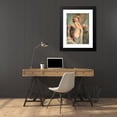 thumbnail image 4 of Richard Geiger 18x24 Black Modern Framed Museum Art Print Titled - Young Beauty, 4 of 5