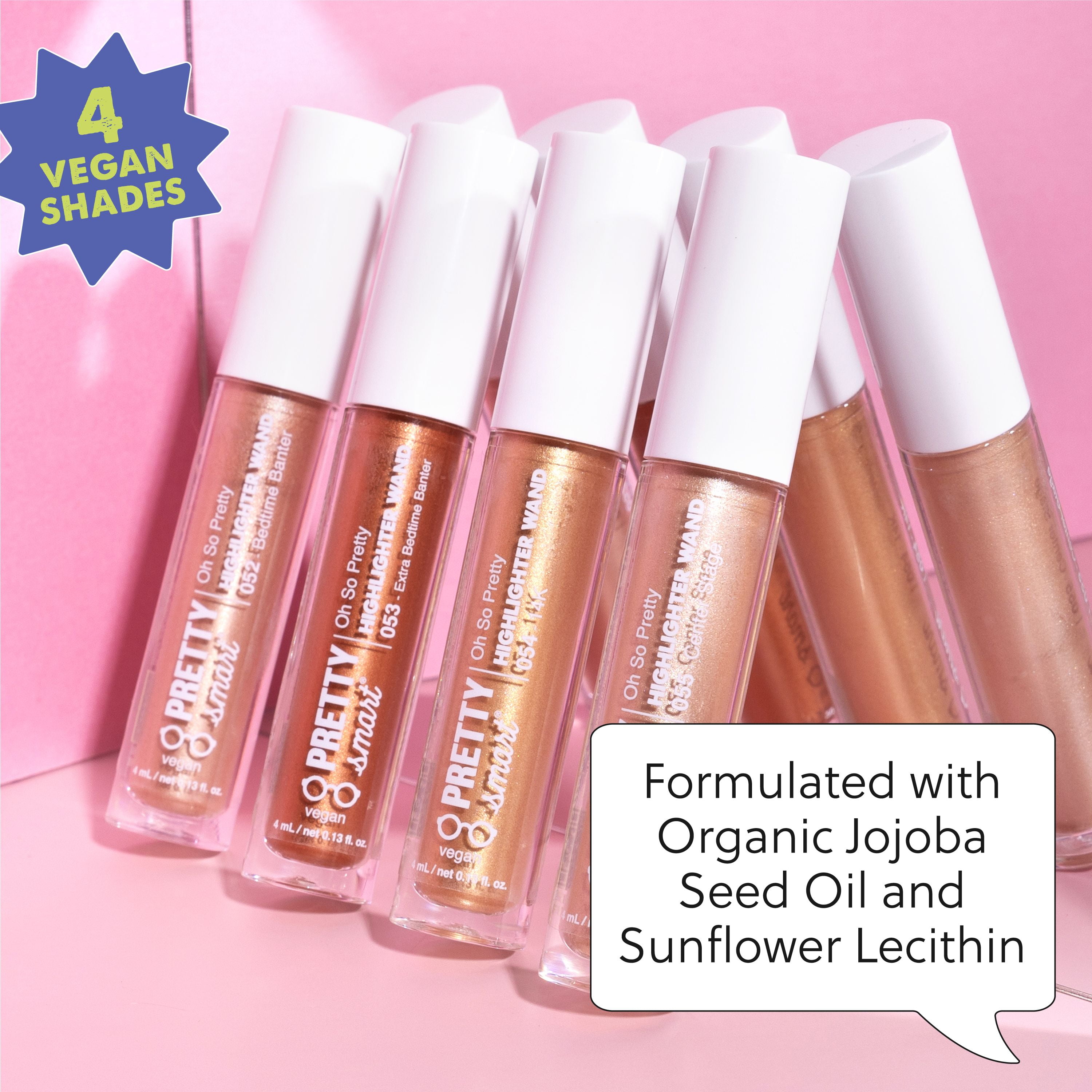 Pretty Smart Oh So Pretty Highlighter Wand, Extra Bedtime Banter, 0.13 fl. oz.
