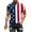 X01-Blue, variant on Momasggi Mens Red White Blue T Shirts Stars Stripes Print Short Sleeve Shirt 4th of July Summer Crew Neck Tees Loose Casual Holiday Tops Blue 3XL