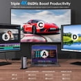 thumbnail image 4 of Docking Station WAVLINK USB C DisplayLink 3 HDMI 4K60Hz, 4 of 7