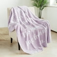 thumbnail image 6 of Cozy Comfort Throw Blanket, Get Well Gifts for Women, After Surgery Blanket, Hug Soft Fleece Healing Blanket Purple 50x60 inch, 6 of 6