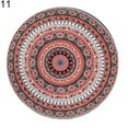 thumbnail image 2 of Cheers US Beach Blanket or Round Mandala Tapestry Bohemian or Boho Tablecloth Beach Towel or Picnic Throw Cotton Yoga Mat or Circle Rug for Meditation, 2 of 2