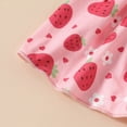 thumbnail image 5 of TOWED22 Infant Baby Outfits 2 Piece Set Sleeveless Tank Tops and Casual Shorts Sets Clothing Toddler Summer Clothes(Red,3-6 M), 5 of 7