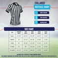 thumbnail image 6 of Murray Sporting Goods Men's Official Pro-Style Collared Referee Shirt, Officiating Jersey for Basketball, Football, Volleyball (Large), 6 of 6