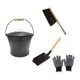 thumbnail image 3 of Cubo para cenizas de chimenea. Kit para chimenea con guantes incluidos. Portátil, práctico y profesional. Accesorios para limpieza de cenizas de, 3 of 9